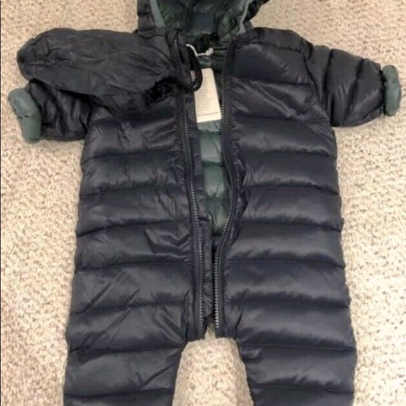 Imps & Elfs Hi Loft Down Infant one piece snowsuit - Picture 2 of 7
